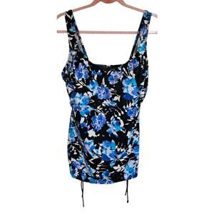 Swimsuits For All Aquabelle Womens Tankini Top Size 20